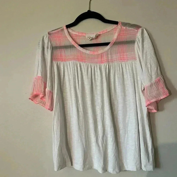 Anthropologie Boho April  Flouncy Tee small - Picture 6 of 7